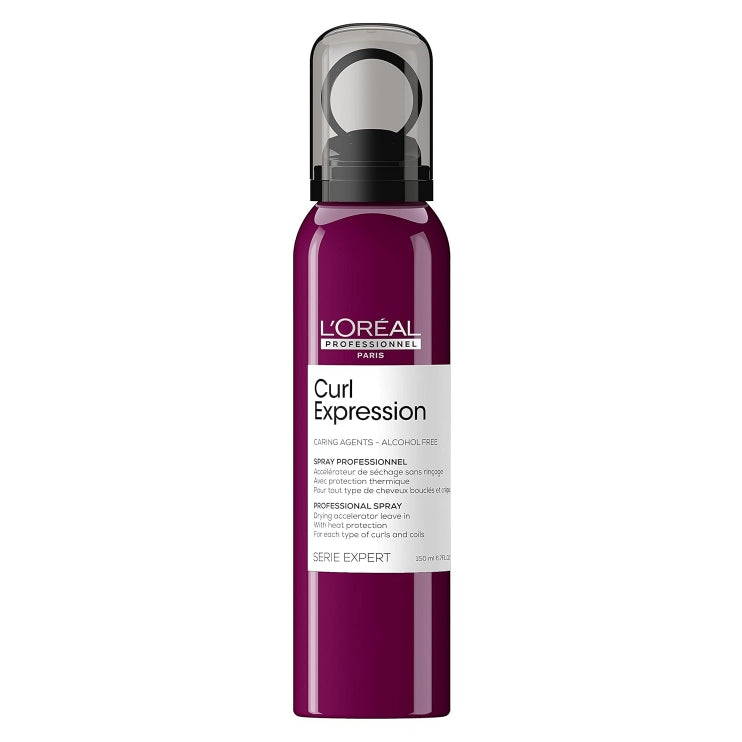 L'Oréal Professionnel Trocknendes Lockenspray für welliges und lockiges Haar, Curl Expression Leave-In, 150 ml
