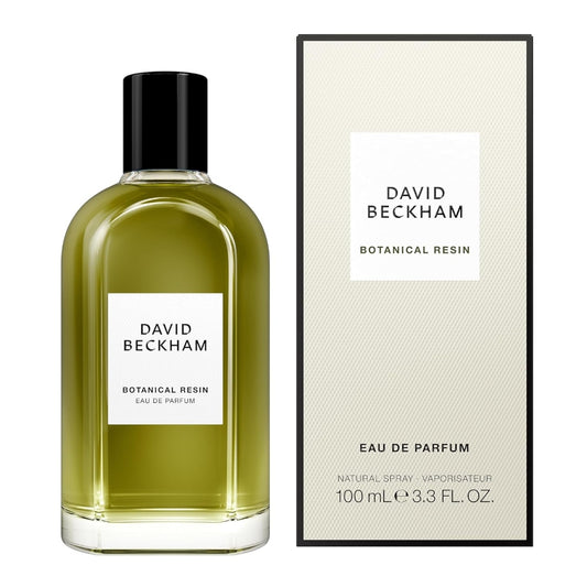 David Beckham Collection, Botanical Resin, Eau de Parfum für Herren, würzig und amberhaltig – Duft für Herren, 100 ml