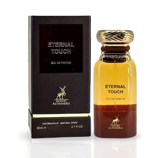 Maison Alhambra Eternal Touch Eau de Parfum, Spray, 100 ml, entfesseln Sie Ihre kühne Essenz mit diesem luxuriösen Duft.