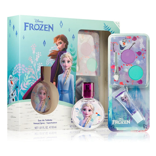 Frozen Geschenkset - EDT 30ml - Lip Gloss - Lidschattenpalette/Mädchen Spielzeug
