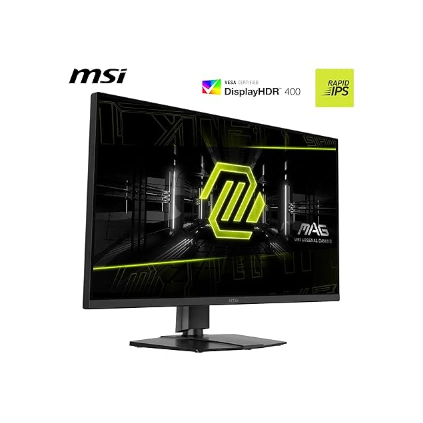 MSI, MAG 322URDF E16, 32-Zoll, 4K UHD, 3840x2160, Gaming-Monitor, Rapid IPS, 0,5ms, DisplayHDR 400, Eye Care, AI Vision, Dual-Mode, HDMI 2.1, DP 1.4a, Neigung/Höhe einstellbar, Schwarz