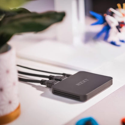 NZXT Signal HD60 Full HD USB Capture Card - ST-EESC1-WW - HD60 (1080p) - Live-Streaming und -Gaming – Zero-Lag Passthrough – Offene Kompatibilität
