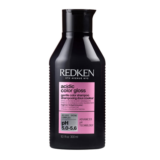 Redken Pflegendes Shampoo für Reinigung und Farbschutz bei gefärbtem Haar, Farbbrillanz für bis zu 32 Haarwäschen, Mit Glanzkomplex & pH-ausgleichende Formel, Acidic Color Gloss Shampoo, 500 ml