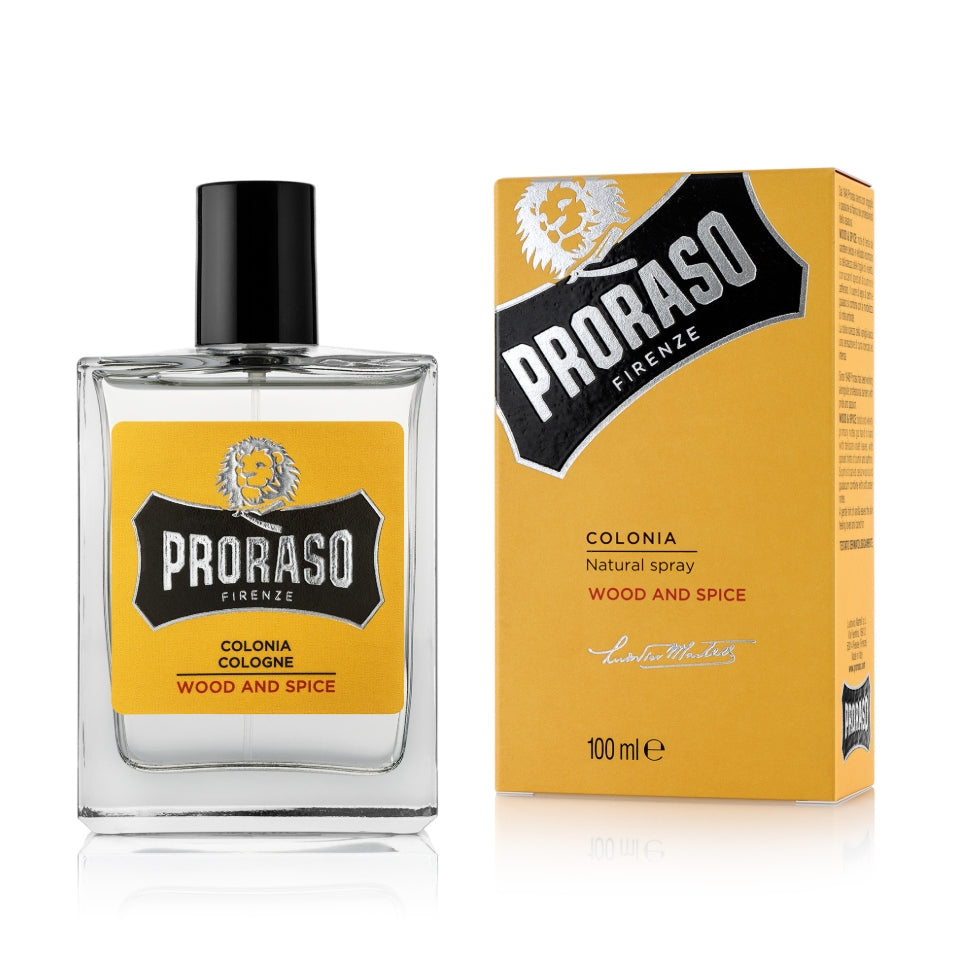 Proraso Eau de Cologne Wood and Spice - 100 ml